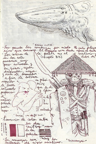 Illustration for article titled Guillermo del Toro's sketches reveal his At the Mountains of Madness
